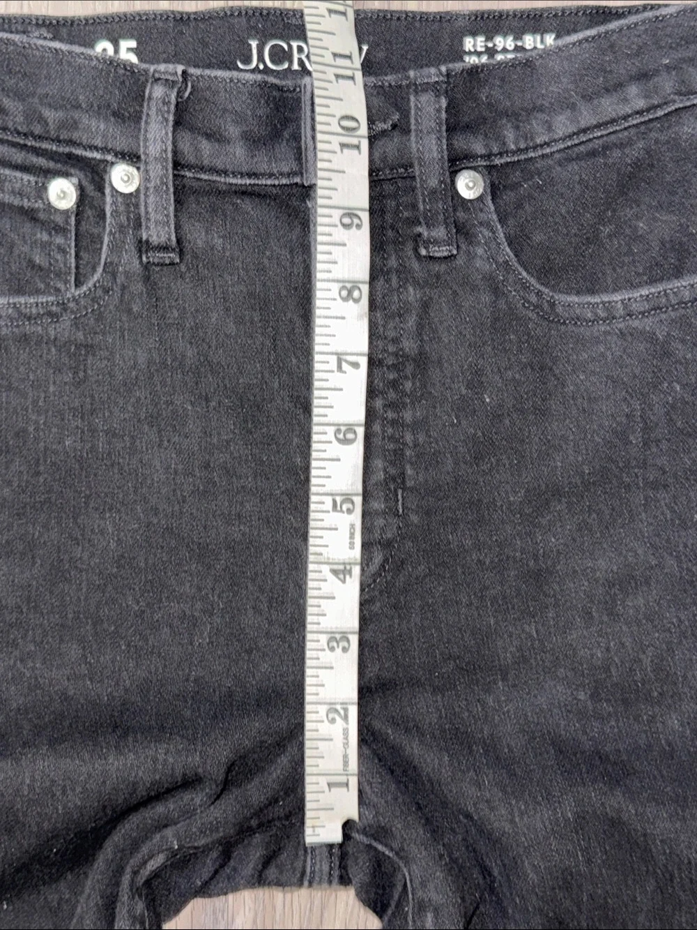 J. Crew Straight-Leg Black Women's Jeans